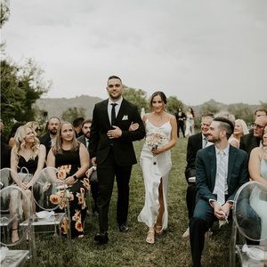 White Bridesmaid Dress